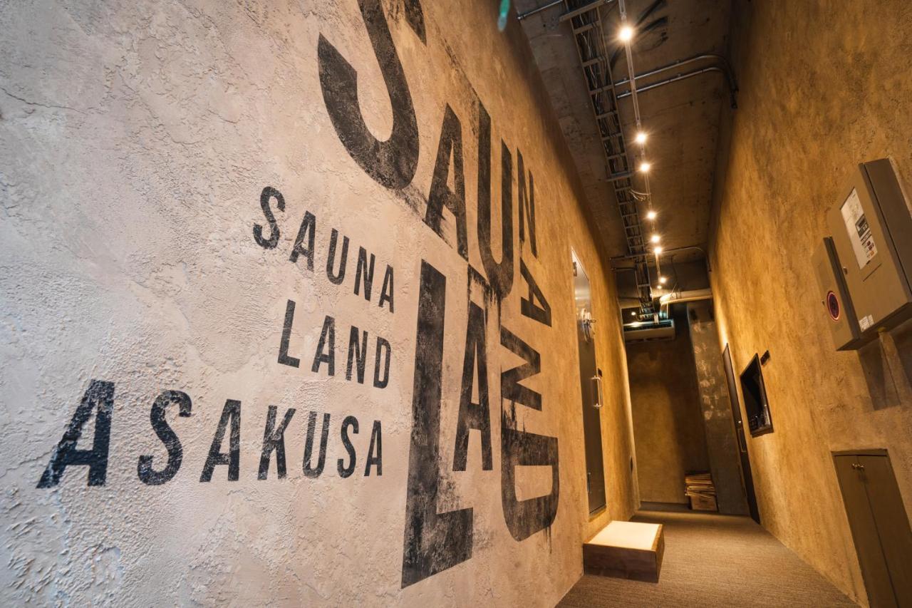 Saunaland Asakusa Tokió Kültér fotó